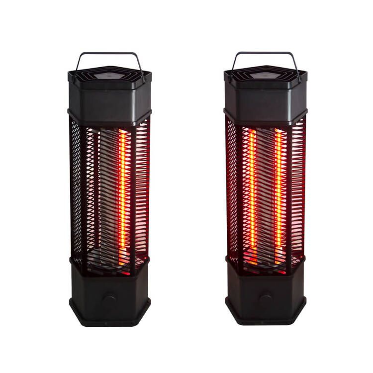 Pyramid patio heater