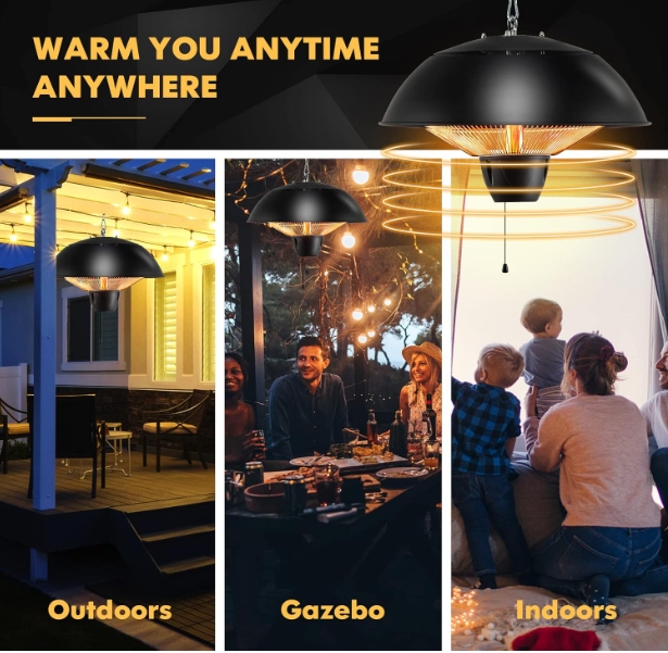 Low light infrared heater
