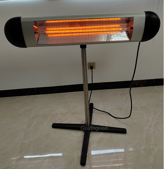 Wall mounted garage heater IR