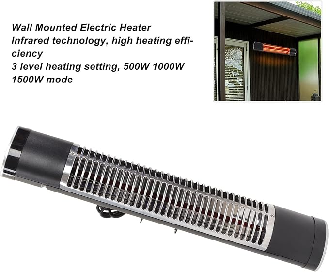 Timer electric heater